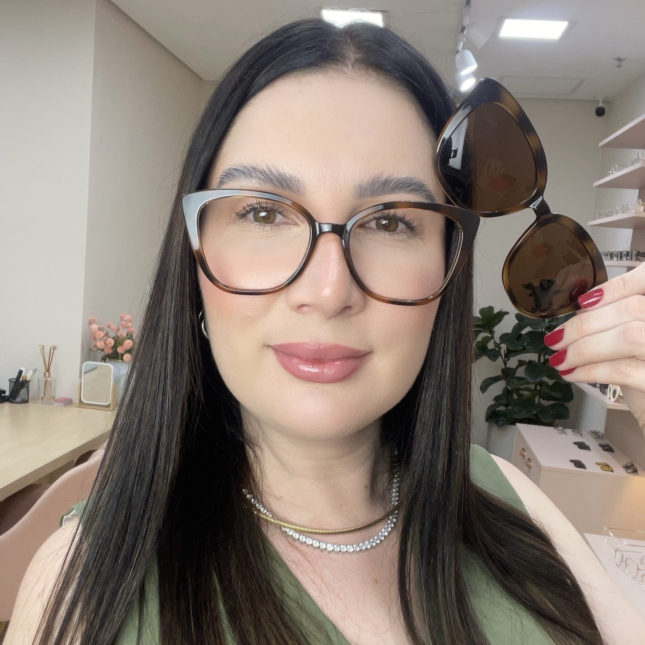 Óculos de Grau Feminino Kessy 303 Demi